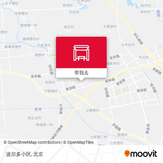 波尔多小区地图