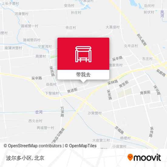 波尔多小区地图