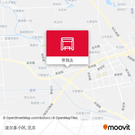 波尔多小区地图