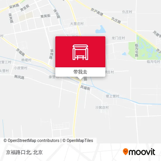 京福路口北地图