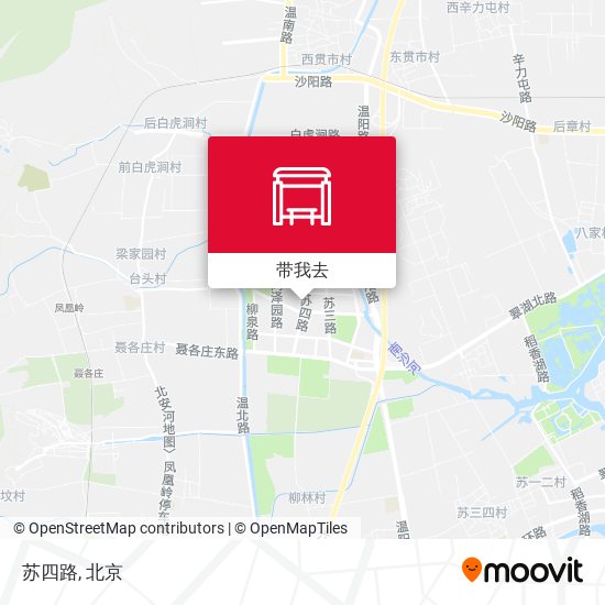 苏四路地图