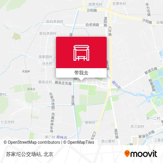 苏家坨公交场站地图