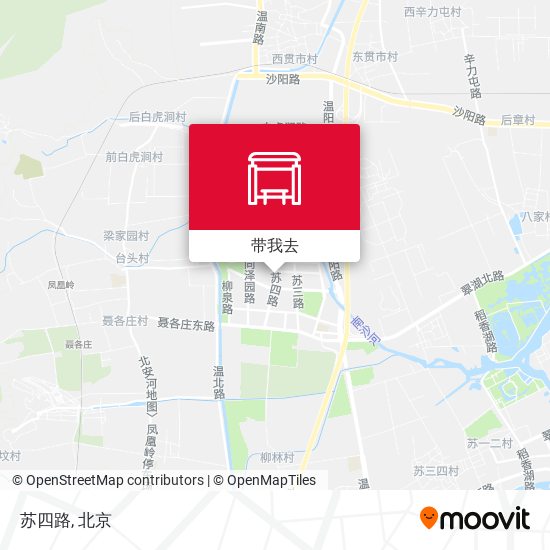 苏四路地图