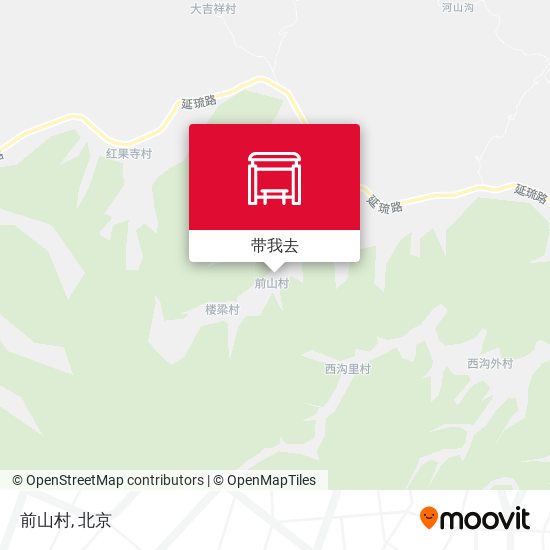 前山村地图