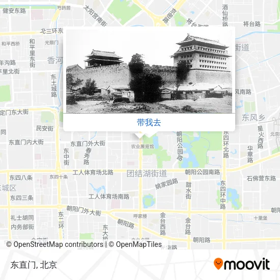 东直门地图