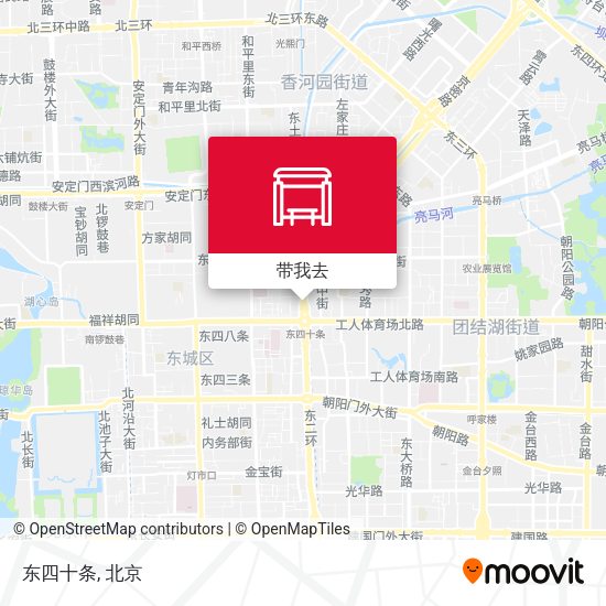东四十条地图