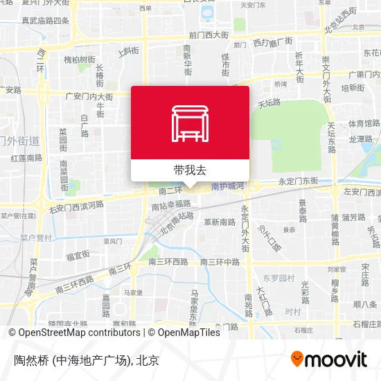 陶然桥 (中海地产广场)地图