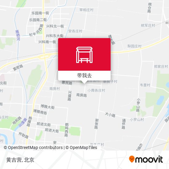 黄吉营地图
