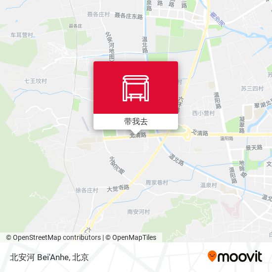 北安河 Bei'Anhe地图