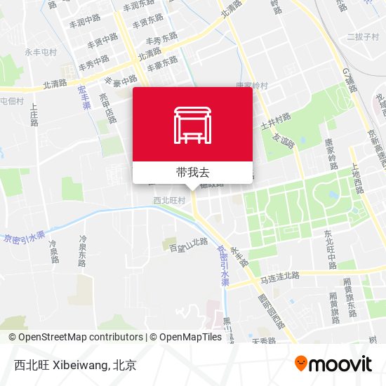 西北旺 Xibeiwang地图