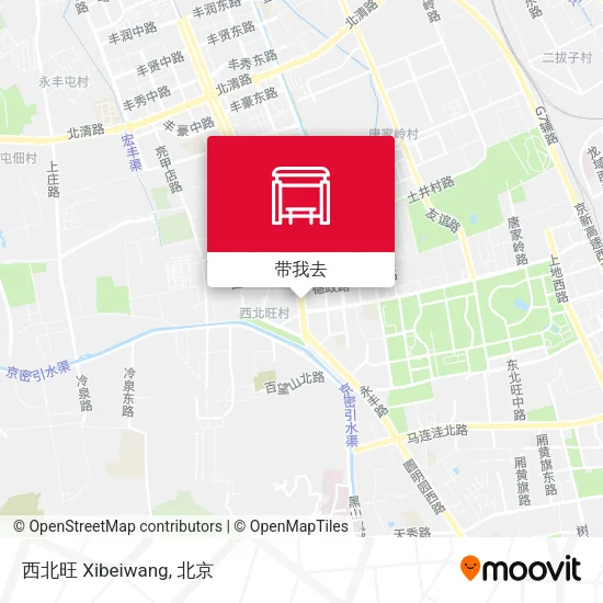 西北旺 Xibeiwang地图