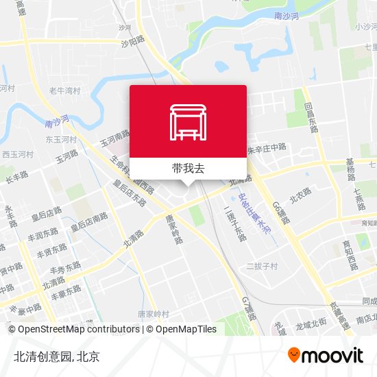 北清创意园地图