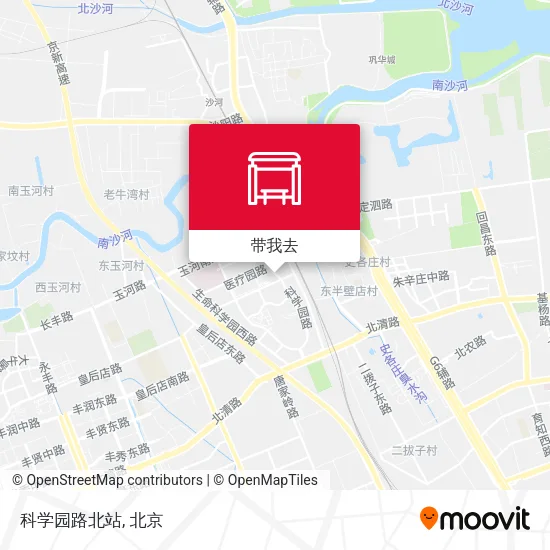 科学园路北站地图