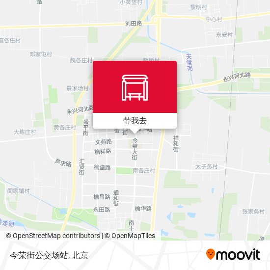 今荣街公交场站地图