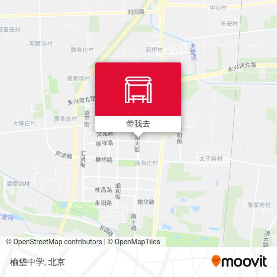 榆垡中学地图