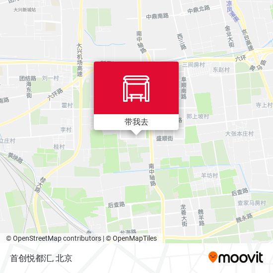 首创悦都汇地图
