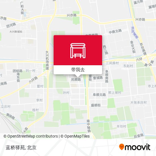 蓝桥驿苑地图