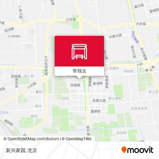 新兴家园地图