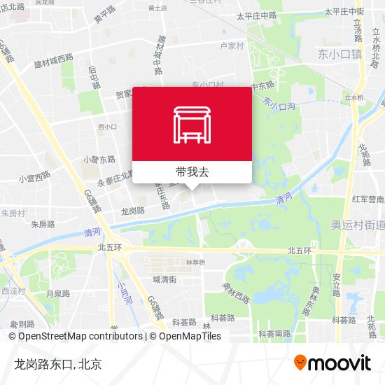 龙岗路东口地图