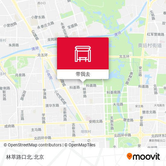 林萃路口北地图