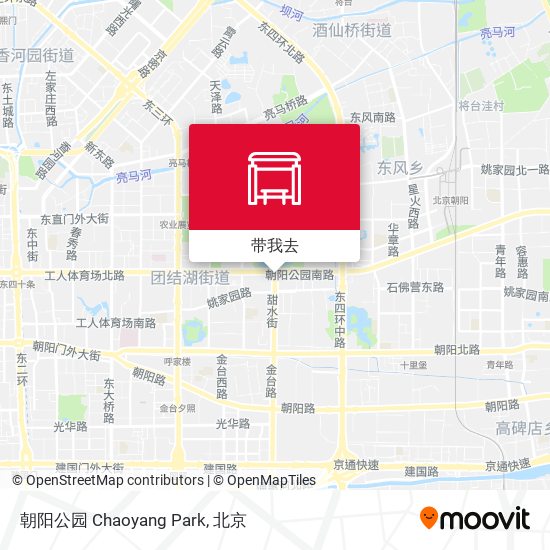 朝阳公园 Chaoyang Park地图