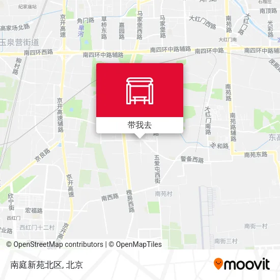 南庭新苑北区地图