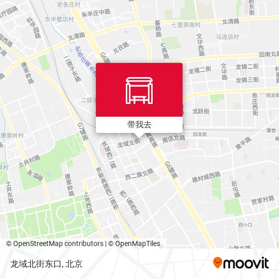 龙域北街东口地图