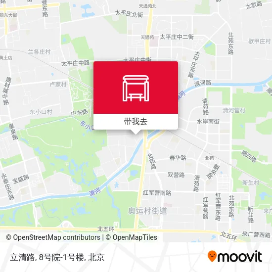 立清路, 8号院-1号楼地图