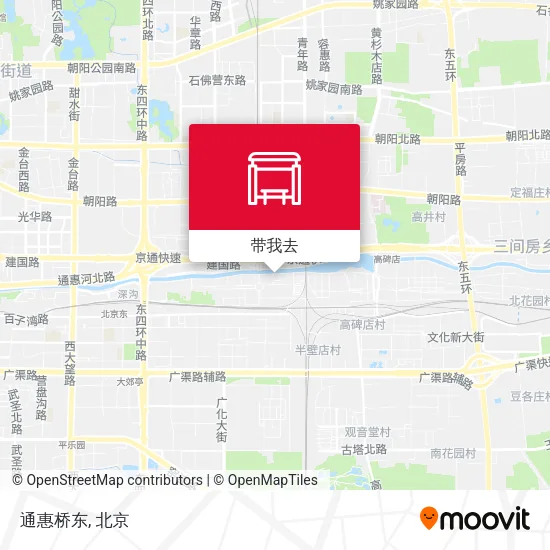 通惠桥东地图