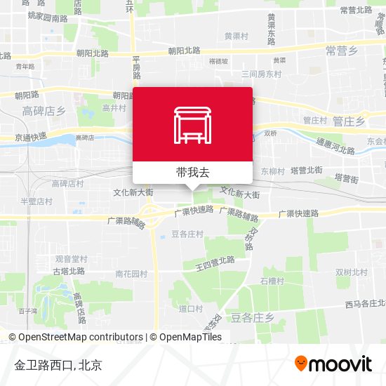 金卫路西口地图