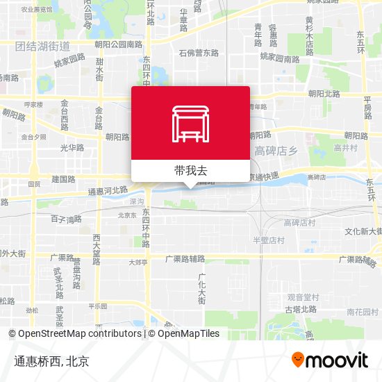 通惠桥西地图