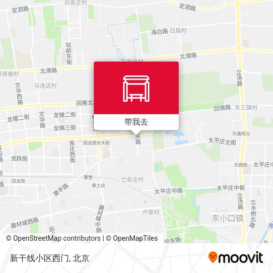 新干线小区西门地图