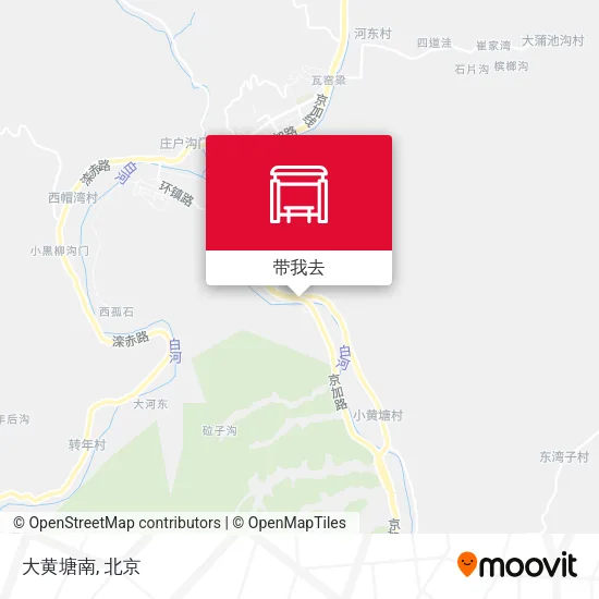 大黄塘南地图