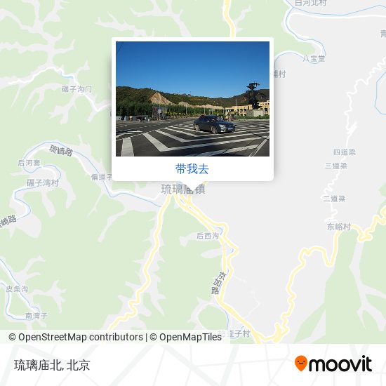 琉璃庙北地图