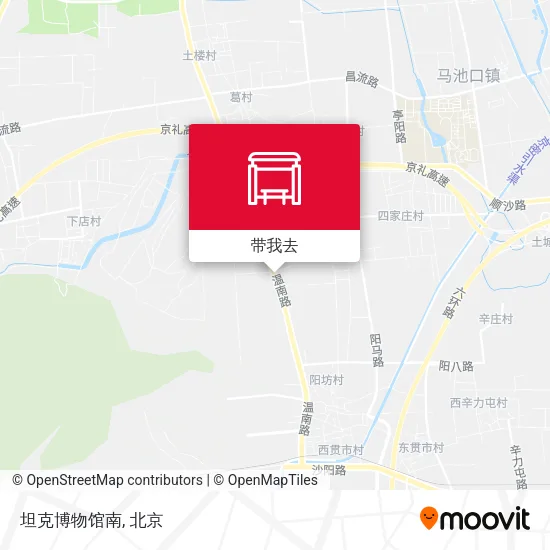 坦克博物馆南地图