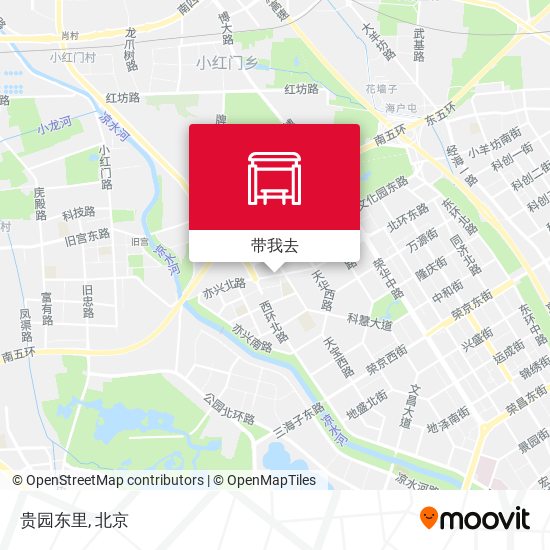 贵园东里地图