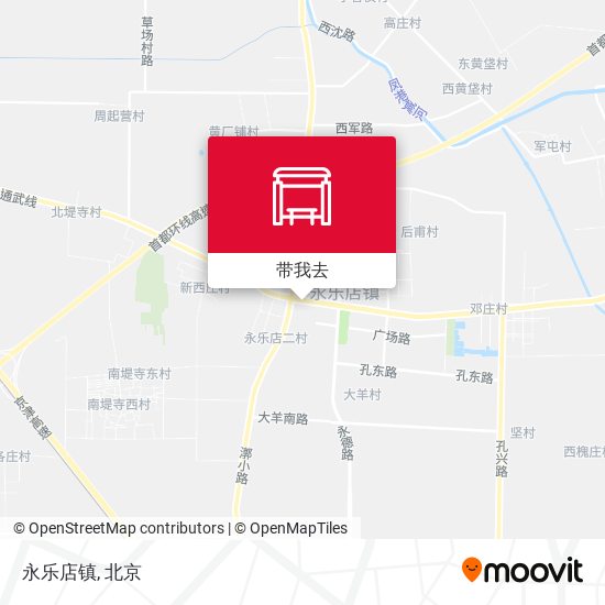 永乐店镇地图