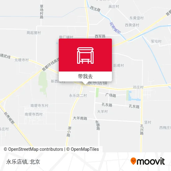 永乐店镇地图