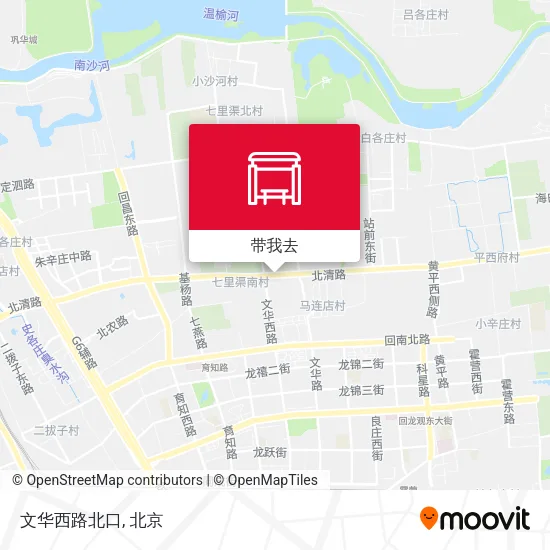文华西路北口地图