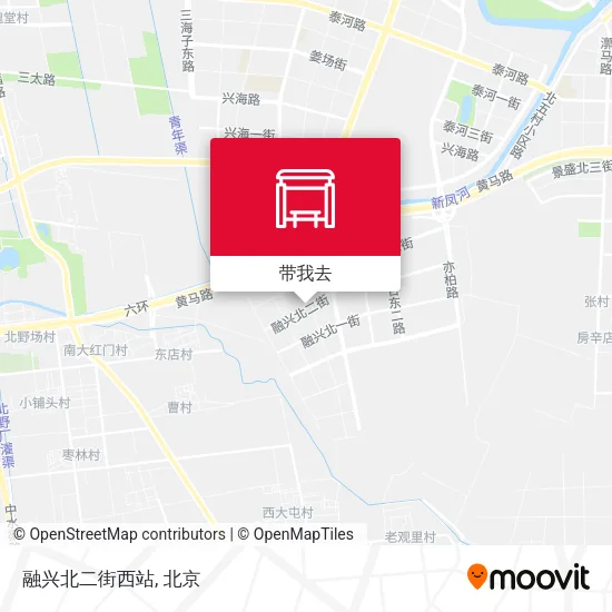 融兴北二街西站地图