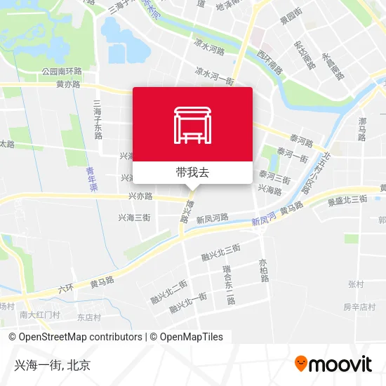 兴海一街地图