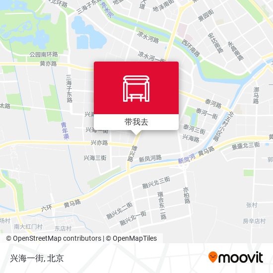 兴海一街地图