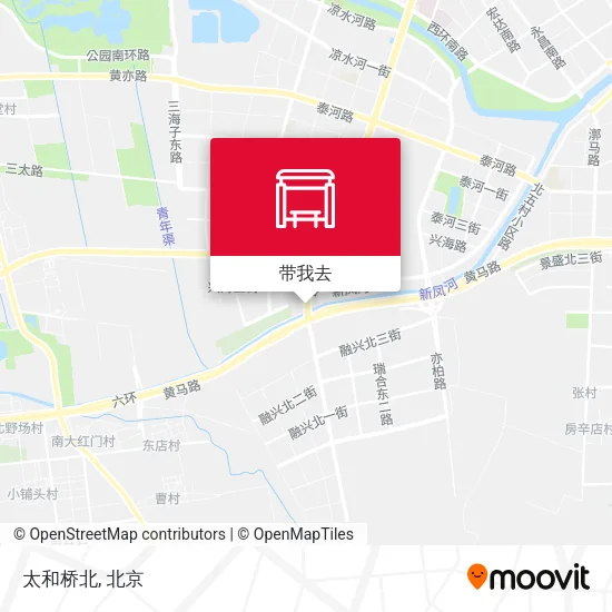 太和桥北地图