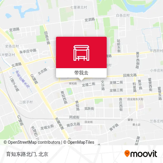 育知东路北门地图