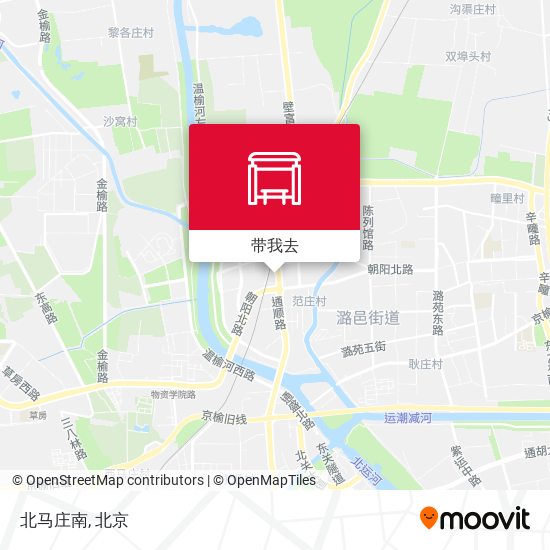 北马庄南地图
