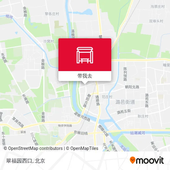 翠福园西口地图