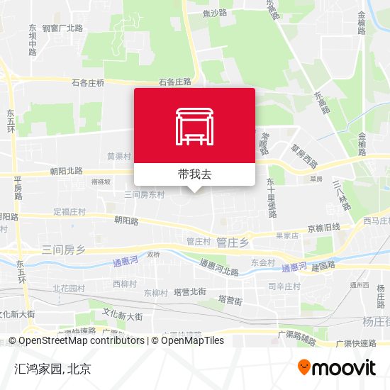 汇鸿家园地图