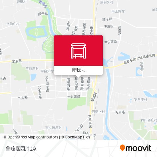 鲁疃嘉园地图