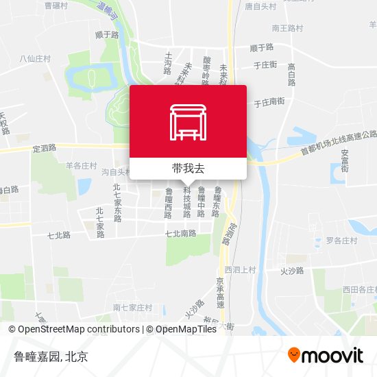 鲁疃嘉园地图