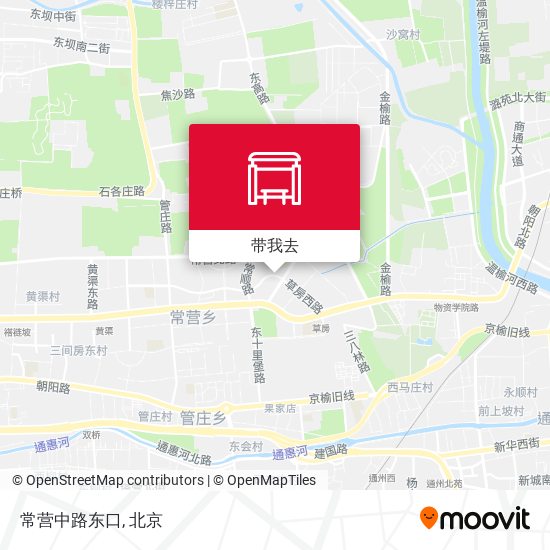常营中路东口地图